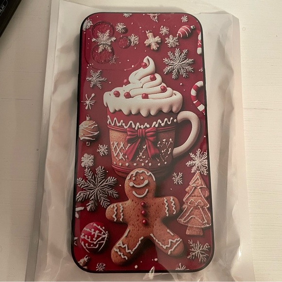 NWT Christmas Gingerbread IPhone 12 Case - Picture 4 of 4